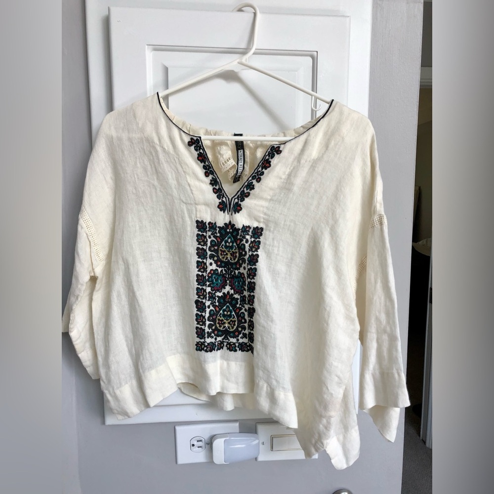 Anthropologie Boho Top by Tracey Reese